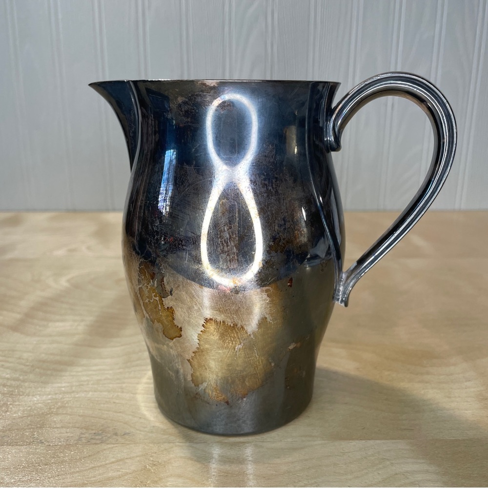 Vintage Paul Revere Reproduction Silver Plate Pitcher